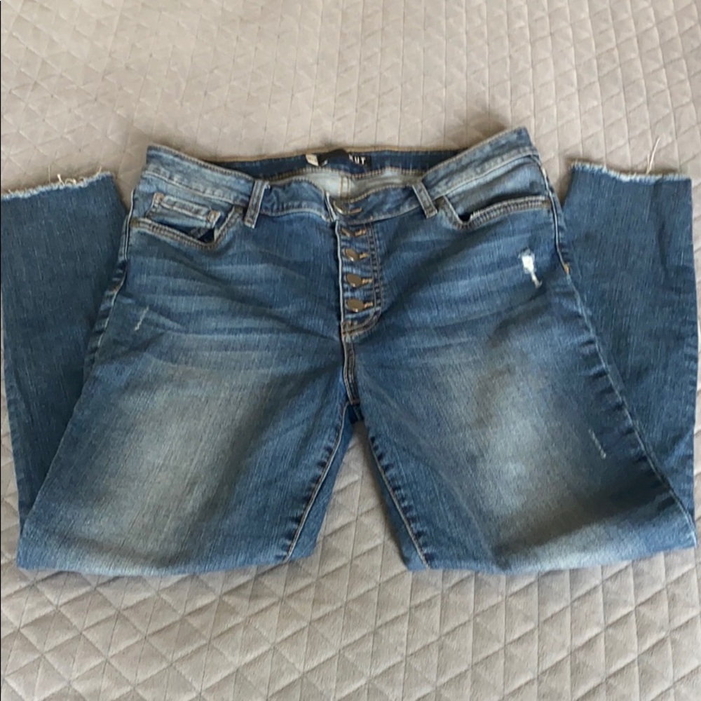 Kut from the Kloth Connie Blue Skinny Jeans